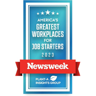 great-place-sml America’s Greatest Workplaces for Job Starters – by <i>Newsweek</i>