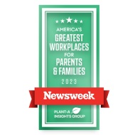 America's Greatest Workplaces for Parents & Families 2023 – by <i>Newsweek</i>
